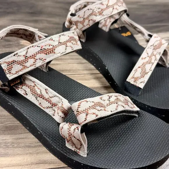 NIB Teva All Gender Original Universal ReLoop Outdoor Sport Sandals W9 M7 NLBK - Picture 3 of 9